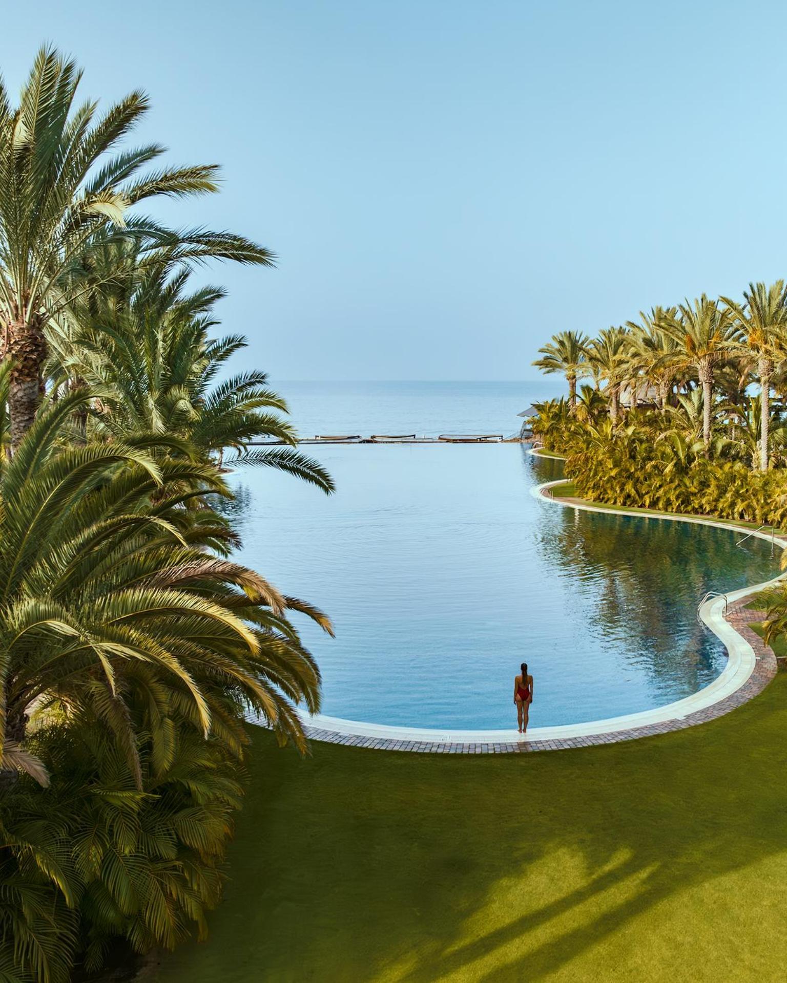 Lopesan Costa Meloneras Resort & Spa 外观 照片 The resort's lagoon